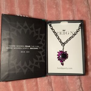 Ring Bomb Party Necklace - Determined to Rise - BRAND NEW